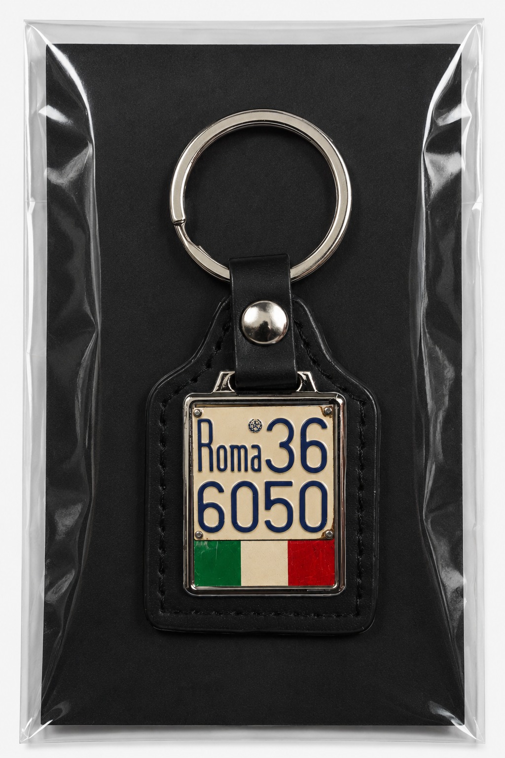 portachiavi personalizzato con targa